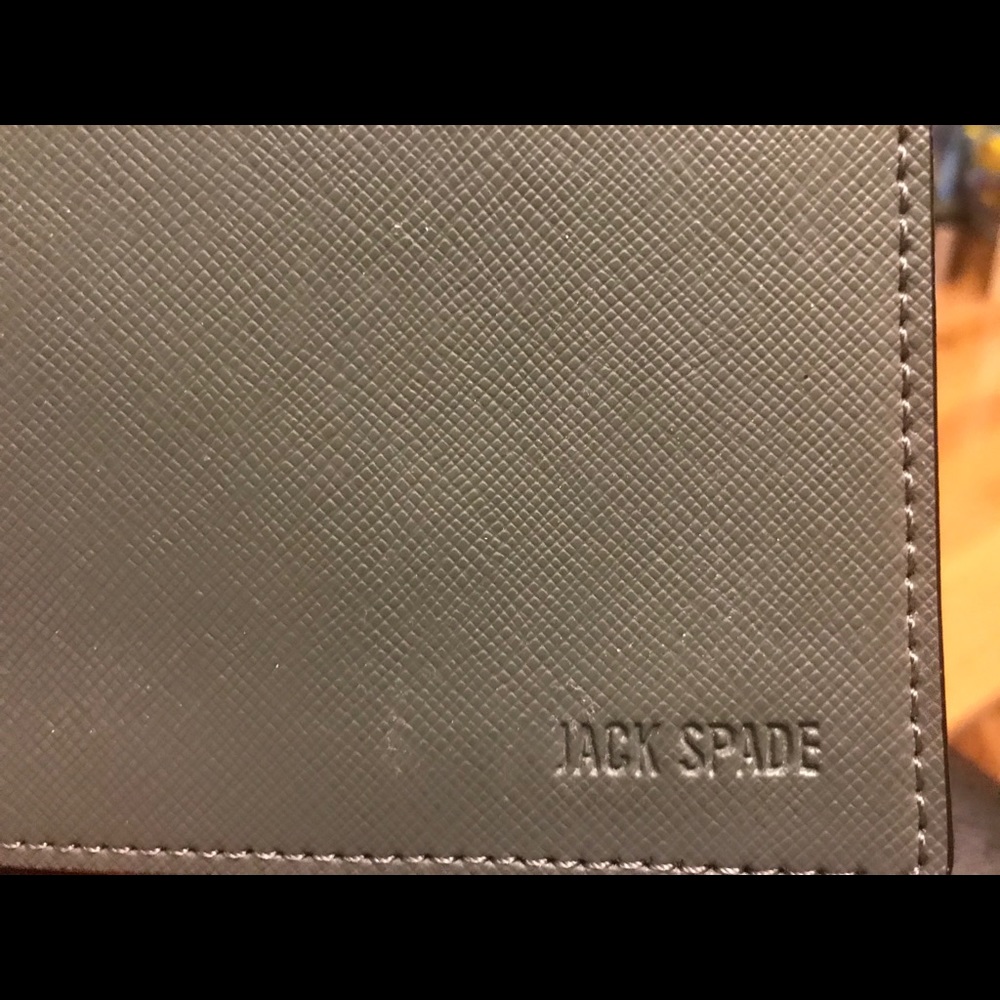 Jack Spade iPad case 10 3/4” x 8”